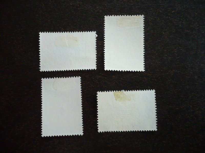 Stamps - Burma - Scott# 168-171 - Mint Hinged Set of 4 Stamps