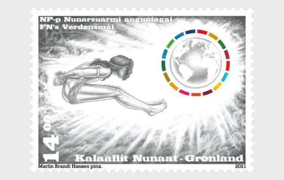 2021 Greenland UN Sustainable Goals (Scott 881) MNH