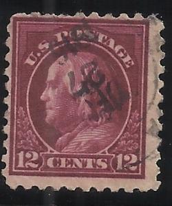 435 12c p10 Used Fine Centering Top perfs rather rough