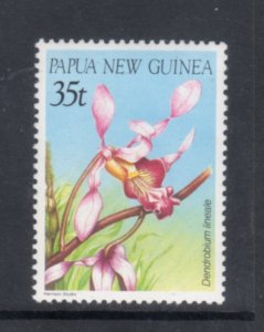 PAPUA NEW GUINEA 652 MNH VF Flowers
