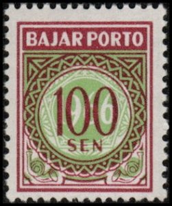 Indonesia J97 - Mint-NH - 100s Numeral (1966)