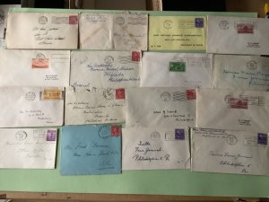 United  States postal covers 16 items Ref A2113