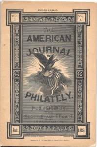 1889 The American Journal of Philately   January -December