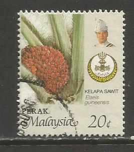 Malaya-Perak   #165c  used  (1986)  c.v. $0.45