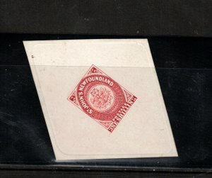 Newfoundland #9DP Extra Fine Trade Sample Die Proof Herts Philatelic Society