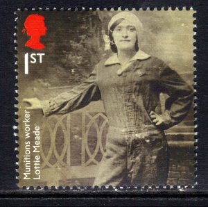 GB 2016 QE2 1st Centenary WW1 Munitions Worker SG 3840 Ex Fdc ( 270 )