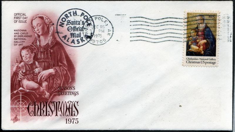 USA - Christmas cover - FDC