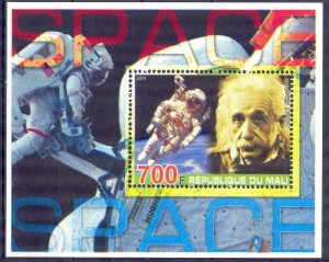 Mali 2005 Space Albert Einstein (III) S/S MNH