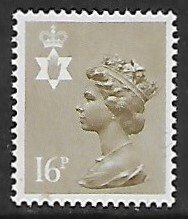 Northern Ireland # NIMH28 - Queen Elisabeth - MNH.....{Blw8}