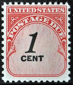 SC#J89 1¢ Postage Due: Shiny Gum (1959) MNH 