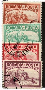 Romania B9-B12 Set Used