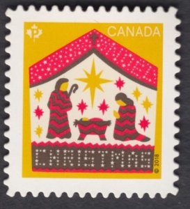 Canada - #3133i Christmas, Die Cut Stamp From Quarterly Pack - MNH