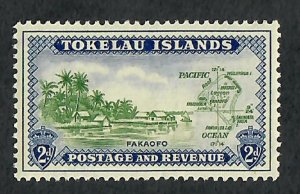 Tokelau #2 Mint Lightly Hinged single