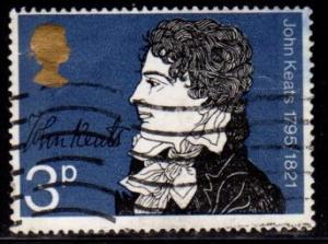 Great Britain - #651 John Keats - Used