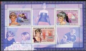 Guinea - Conakry 2006 Princess Diana perf sheetlet #2 con...