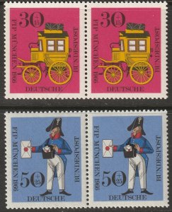 Germany B416-B417 set pairs MNH