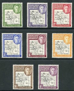 Falkland Is Dep SGG1/8 Map Issue M/M
