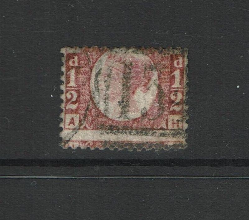 Great Britain SG# 49, Used, Plate 8, shallow hinge thin - S851