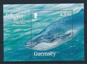 [29384] Guernsey 2011 Marine Life Endangered Species Blue Whale MNH Sheet