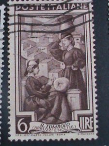 ​Italy Stamp: Very Old antique used Stamp set #3 Rare- very hard to find.