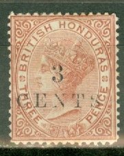 JS: British Honduras 21 mint CV $110