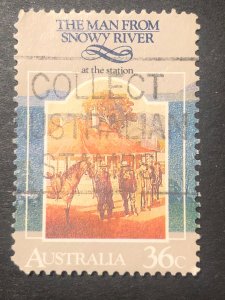 Australia postage, stamp mix good perf. Nice colour used stamp hs:5