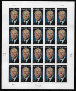 US #4199 41c Gerald Ford Sheet, VF/XF OG NH, fresh sheets, STOCK PHOTO