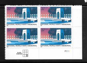 #3862 MNH Plate Block