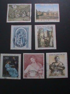 ITALY-PROMOTION-VERY OLD-LARGE-PICTORIA- USED STAMPS-VF-WE SHIP TO WORLD WIDE