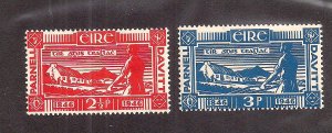 IRELAND SC#  133-4   F/MNH  1946