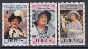 Liberia 1037-1039 MNH VF