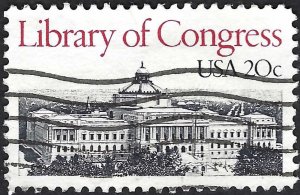 United States #2004 20¢ Library of Congress (1982). Used.