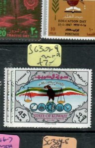 KUWAIT  (P0405B)  BIRD     SG 307-9         MNH 