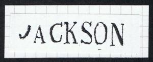 GENUINE CONFEDERATE CSA CERT SCOTT #12 USED BLUE DIE-B JACKSON STRAIGHTLINE SL07