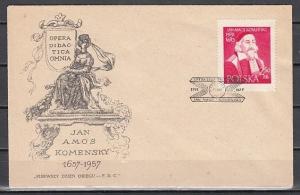 Poland, Scott cat. 794. Opera Publication Anniversary issue. First Day Cover.