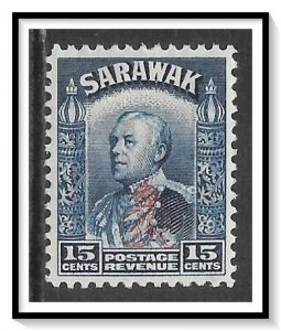 Sarawak #167 Charles Brooke Overprinted MHR