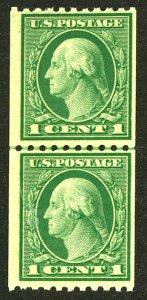 U.S. #486 MINT PAIR OG NH