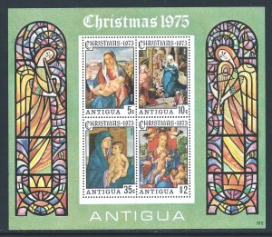 Antigua #401a NH Christmas 1975 - Virgin & Child Painting...