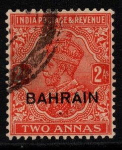BAHRAIN SG6 1933 2a VERMILION USED