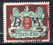 Danzig  #O29  Used  VF  CV $6.00  ....   1640254