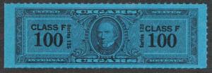 UNITED STATES MINT TC2668a CLASS F SERIES 125 (1955) 100 BLUE 