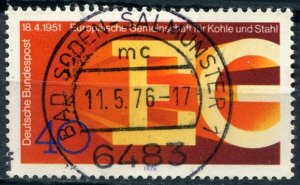 Germany Sc#1209 Used, 40p multi,  (1976)