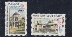 Turkish Republic of Northern Cyprus  Scott#  55-56  MNH  (1978 Europa)