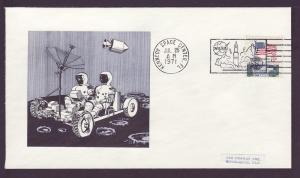 Apollo 15 Launch 1971 Cover