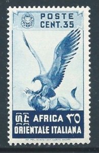 Italian East Africa #9 NH 35c Eagle & Lion