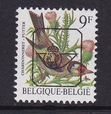 Belgium  #1228    MNH  1985  birds  9f  pre cancelled