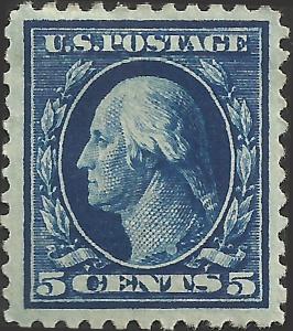 # 504 Mint FAULT Blue George Washington