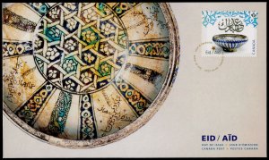 Canada 3377 on FDC -  Eid