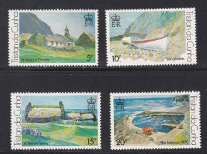 Tristan da Cunha # 234-237, Paintings by Svensson, Mint NH, 1/2 Cat.