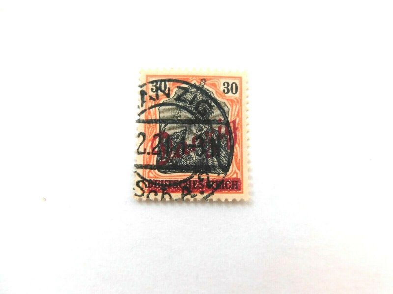 Danzig #40 Used/Fine, Danzig Overprint, nice Town cancel, 30pf 